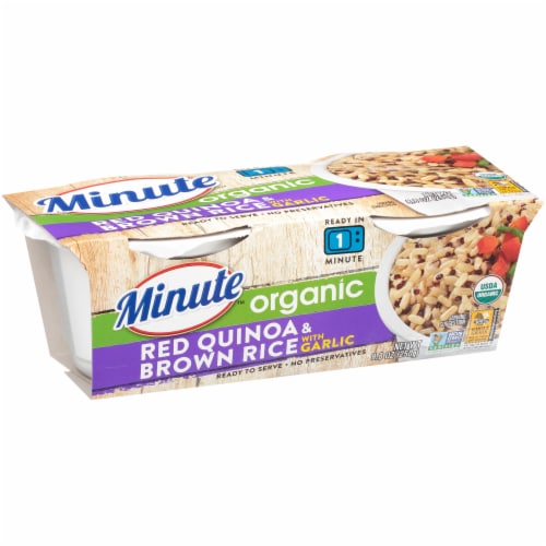 Minute™ Ready to Serve Organic Red Quinoa & Brown Rice with Garlic, 2 ...