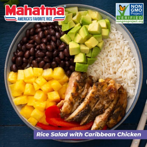 Mahatma Organic White Rice Perspective: left