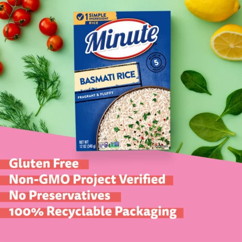 Minute Basmati Rice Perspective: left