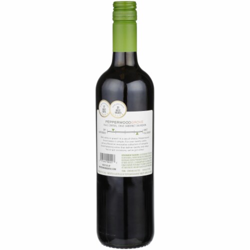 Pepperwood Grove Cabernet Sauvignon International Red Wine Perspective: left