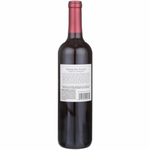Smoking Loon Cabernet Sauvignon California Red Wine Perspective: left