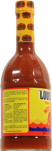 Louisiana Hot Sauce Perspective: left