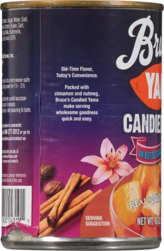 Bruce's® Candied Yams in Syrup Perspective: left