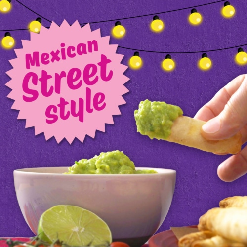 Delimex Beef & Cheese Taquitos Frozen Snacks, Box Perspective: left