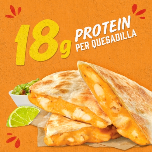 Delimex Char-Grilled Chicken Crispy Quesadillas Perspective: left
