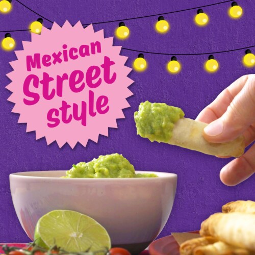 Delimex Beef & Cheese Large Flour Taquitos Frozen Snacks Perspective: left