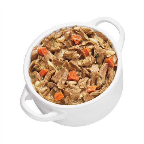 Purina Beneful Prepared Meals Wet Dog Food Roasted Chicken Recipe Perspective: left