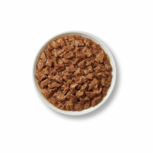 Purina ONE True Instinct Wet Cat Food Tuna Recipe in Sauce Perspective: left