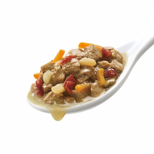 Purina Beneful Medleys Wet Dog Food Tuscan Style Beef in Sauce Perspective: left