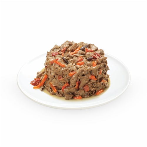 Purina Beneful Incredibites Small Breed Wet Dog Food Real Beef Perspective: left