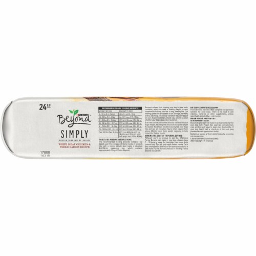 Beyond® Simply White Meat Chicken & Whole Barley Recipe Adult Dry Dog Food Perspective: left