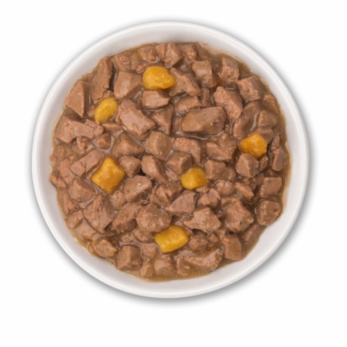 Purina Beyond Wet Cat Food Wild Alaskan Salmon & Sweet Potato in Gravy Perspective: left
