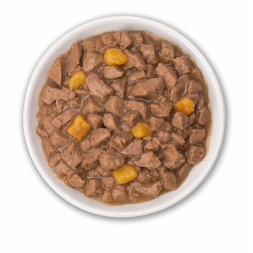Purina Beyond Wet Cat Food Wild Alaskan Salmon & Sweet Potato in Gravy Perspective: left