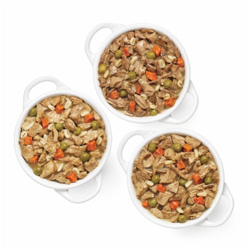 Purina Beneful Prepared Meals Stew Wet Dog Food Variety Pack with Gravy Perspective: left