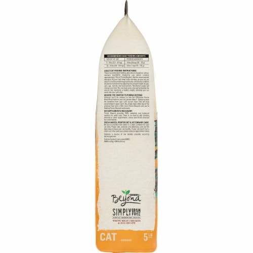 Beyond® Simply Grain Free White Meat Chicken & Egg Recipe Dry Cat Food Perspective: left