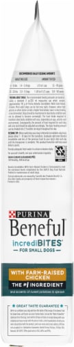 Purina® Beneful® IncrediBites® with Farm-Raised Chicken Small Breed Dry Dog Food Perspective: left
