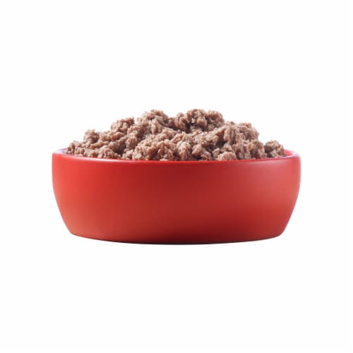 Purina ONE Natural Classic Ground Grain Free Wet Dog Food True Instinct With Real Turkey and Venison Perspective: left