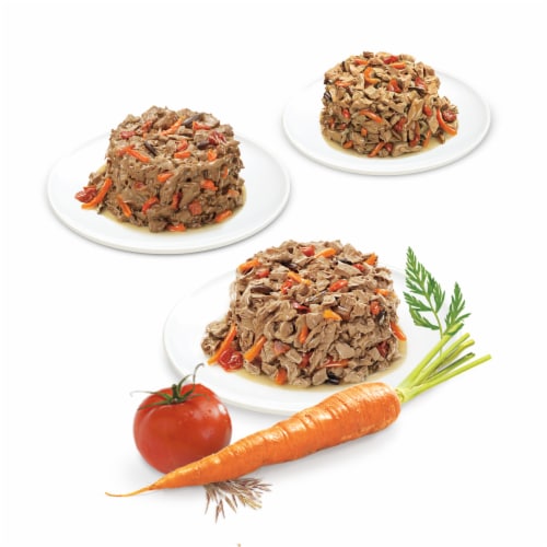 Purina Beneful IncrediBites Assorted Flavors Wet Small Dog Food Perspective: left