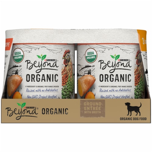 Purina® Beyond® Organic Dog Food Perspective: left