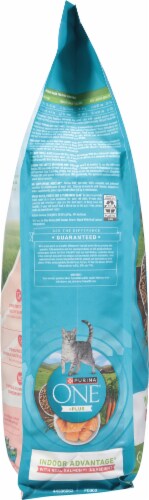 Purina One® +Plus Indoor Advantage® with Salmon Dry Cat Food Perspective: left