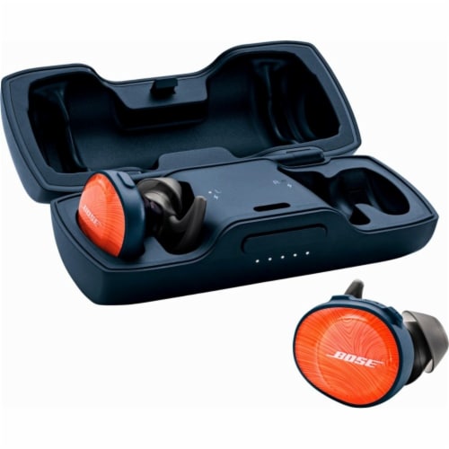 Bose SoundSport Free Wireless Headphones - Orange/Blue, 1 ct - Jay C Food Stores Bose SoundSport Free Wireless Headphones - Orange/Blue, 1 ct - Jay C Food Stores