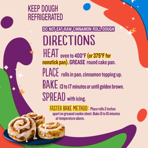 Pillsbury™ Cinnamon Toast Crunch™ Cinnamon Rolls Perspective: left