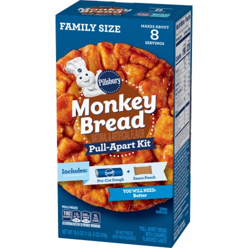 Pillsbury™ Monkey Bread Dough and Sauce Pull Apart Kit Perspective: left