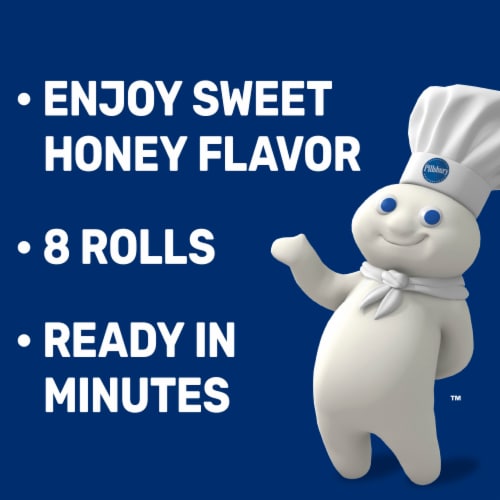 Pillsbury Honey Butter Crescent Rolls Perspective: left