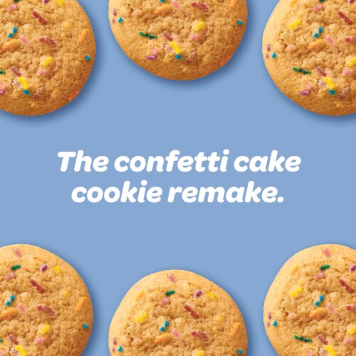 Pillsbury Soft Baked Confetti Cookies Perspective: left