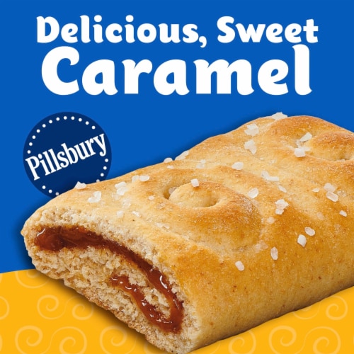 Pillsbury Frozen Mini Cinnis Heat or Thaw Pull-Apart Caramel Rolls Perspective: left