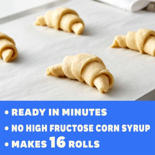 Pillsbury Crescent Rolls, Original Refrigerated Canned Pastry Dough, 8 Rolls,  8 oz 