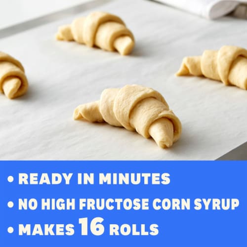 Pillsbury Original Crescent Rolls Regular Size 2 Pack Perspective: left