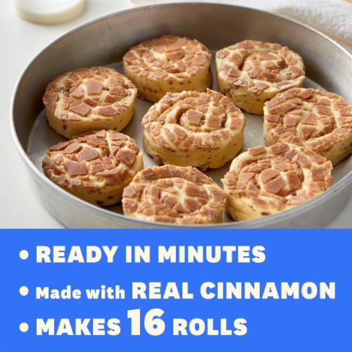 Pillsbury Cinnamon Rolls with Original Icing 2 Pack Perspective: left