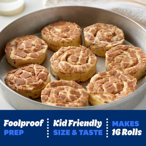 Pillsbury Cinnamon Rolls with Icing Perspective: left