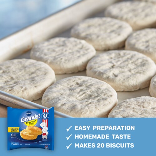 Pillsbury Grands!™ Butter Tastin'™ Frozen Biscuits - Value Pack Perspective: left