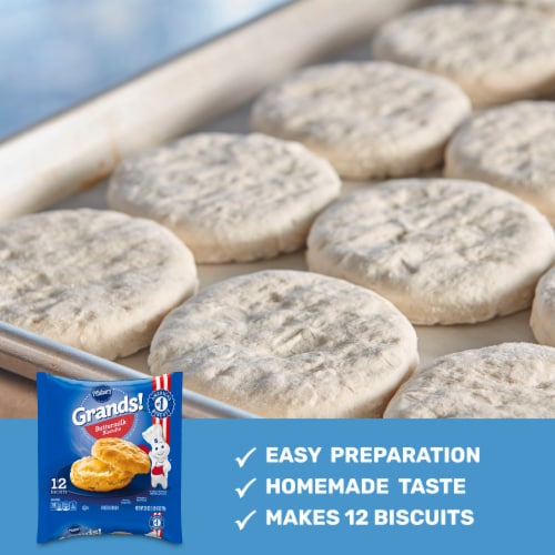 Pillsbury Grands!™ Buttermilk Frozen Biscuits Perspective: left