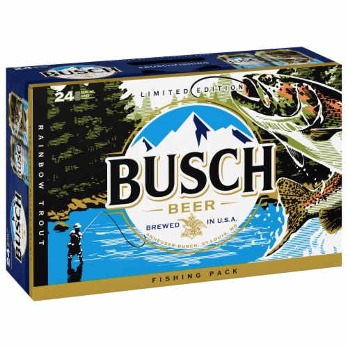 Busch® Beer Can Perspective: left