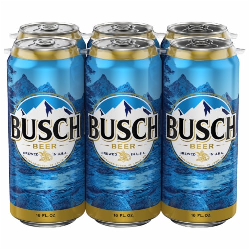 Busch Beer Perspective: left