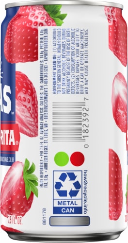 Ritas™ Straw-Ber-Rita® Can Perspective: left
