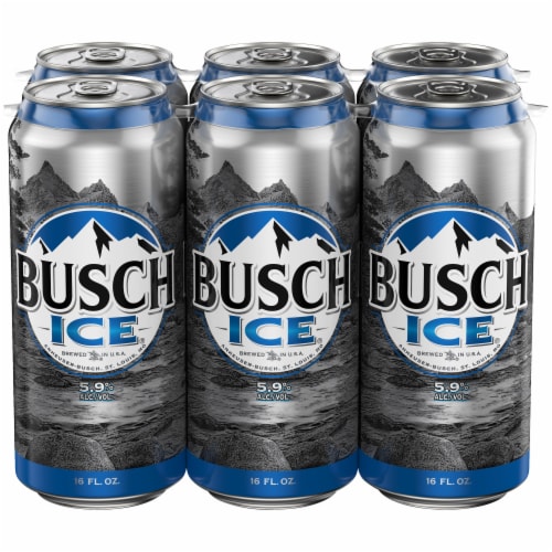 Busch Ice Beer Perspective: left