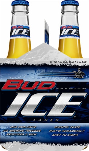 Bud Ice® Premium Lager Beer Perspective: left