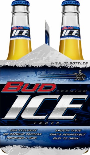 Bud Ice® Premium Lager Beer Perspective: left