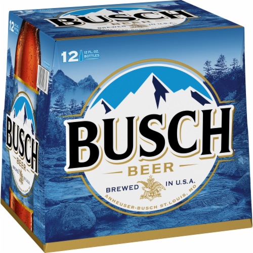 Busch® Beer Perspective: left
