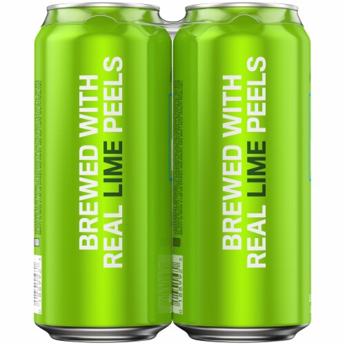 Bud Light Lime Lager Beer Perspective: left