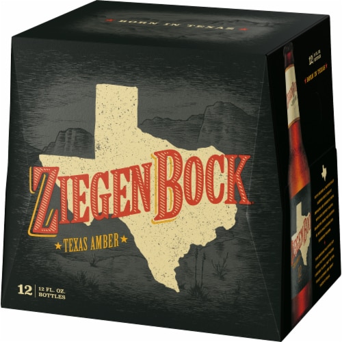 Ziegen Bock Texas Amber Beer Perspective: left