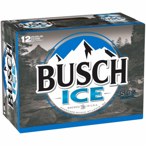 Busch Ice Beer Perspective: left