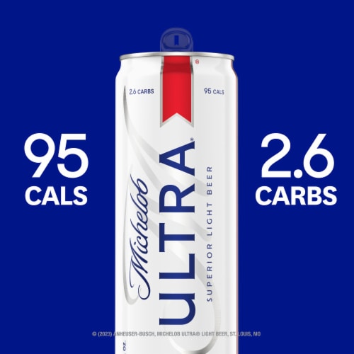 Michelob Ultra Superior Light Lager Beer, 18 pk / 12 fl oz - Food