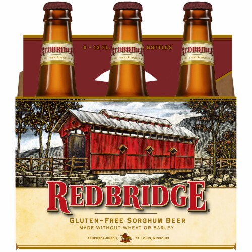 Redbridge Lager Gluten Free Amber Lager Perspective: left