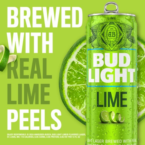 Bud Light® Lime Beer Perspective: left
