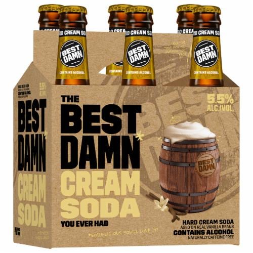 Best Damn Cherry Cola Hard Soda Perspective: left